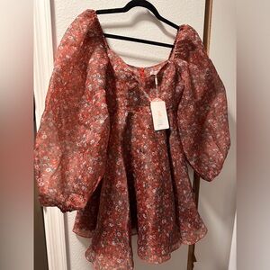 Selkie Crimson Princess Dress